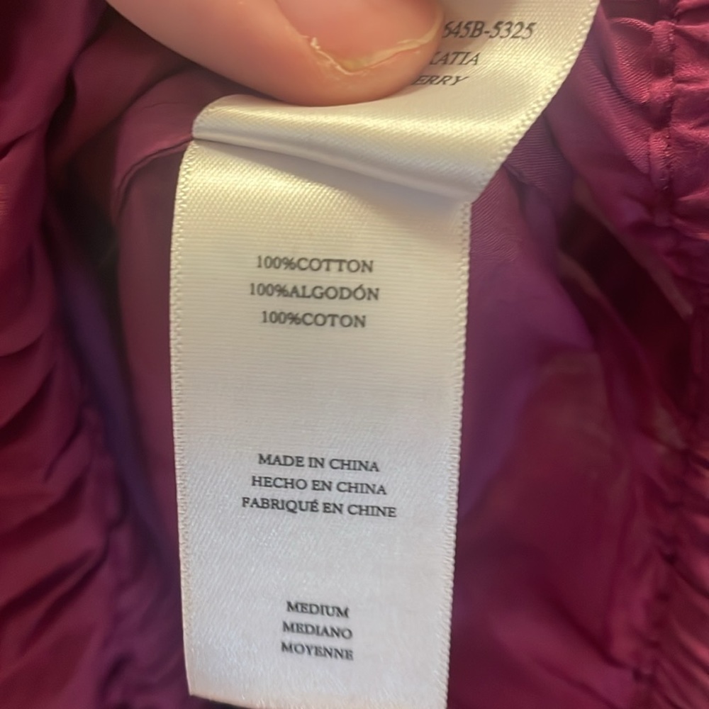 [Rails] Purple Long Sleeve Boho Blouse--fits XS - Picture 5 of 5